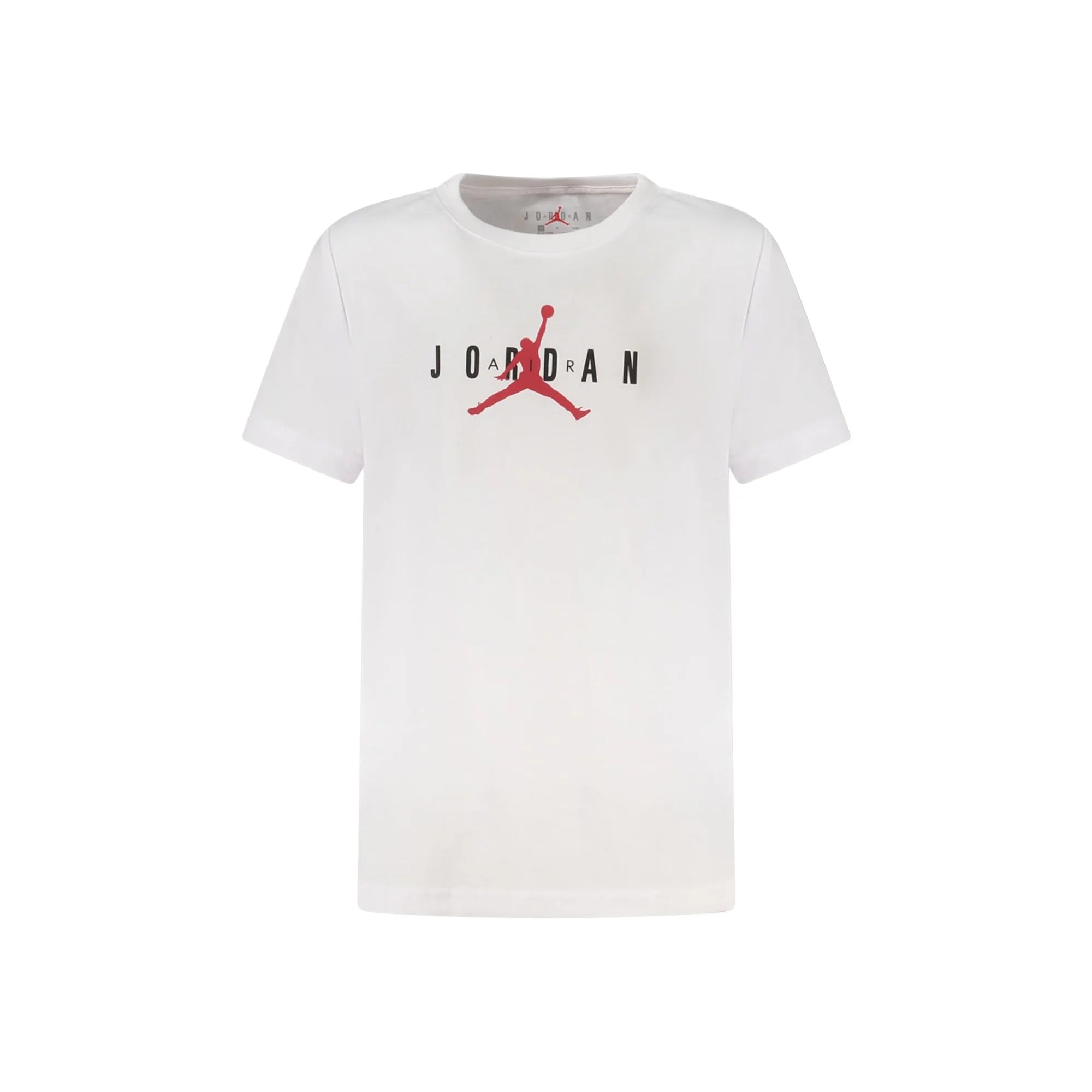 Jordan T-Shirt Bambino Maniche Corte Girocollo Poliestere Stampa Logo uomo Bianco - foto prodotto